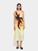 Vestido Midi Estampado Floral multicolor