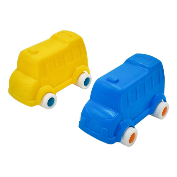 Juguete Auto Bus Camion Avion Mini Mobil Miniland Infantil Color Variante Celeste