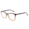 Lentes De Sol Otica Cuadrado - Mujer Gradiente Marrón/Marrón