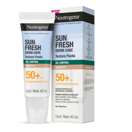 Neutrogena Sun Fresh 40ml Derm Care fps50+ Oil Control color 2.0
