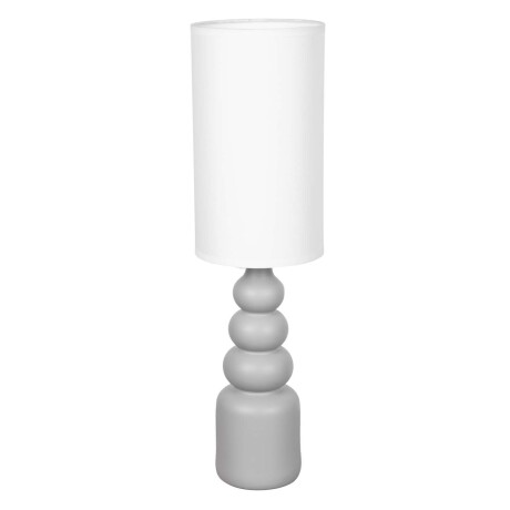 LAMPARA DE MESA CERAMICA GRIS LT95180
