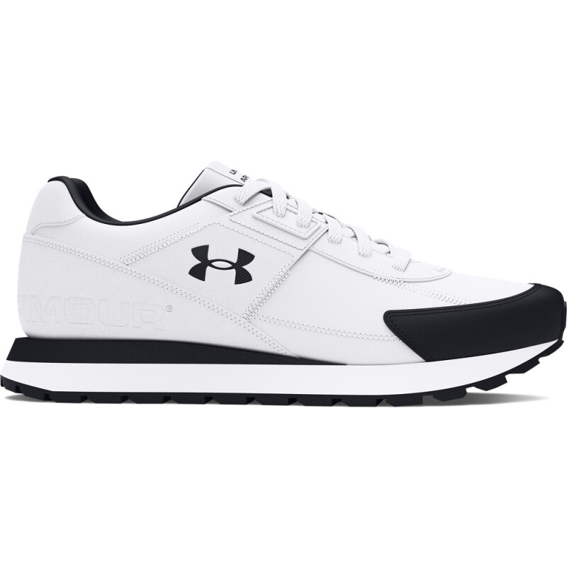 UA Essential Runner-BRN WHT-104