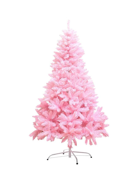 ARBOL NAVIDAD COLOR ROSADO