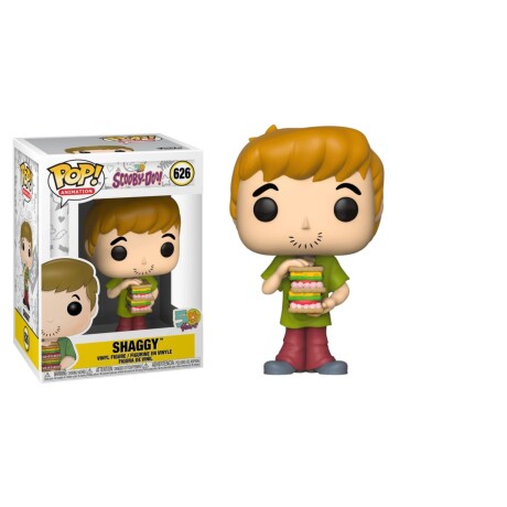 Figura Funko Pop Animation Scooby Doo Shaggy con Sandwich 001
