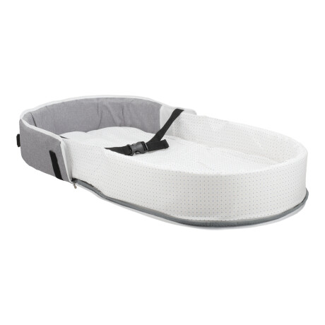 Cuna Nido Portátil con Mosquitera – Color Gris GRIS