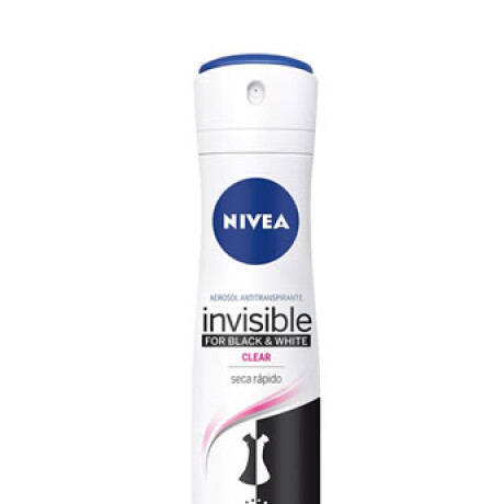 Nivea Aerosol Femenino Black & White Clear Nivea Aerosol Femenino Black & White Clear