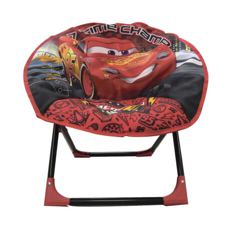 Silla Honguito Cars Plegable con Broche Seguridad Multicolor