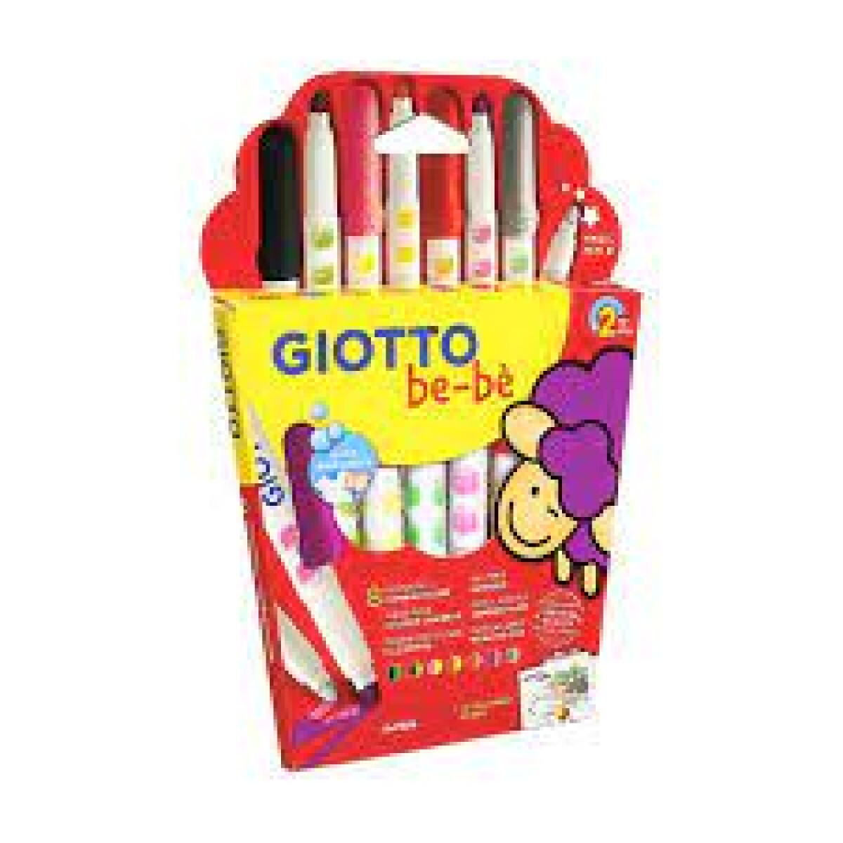 Marcadores guresos para bebe x8 