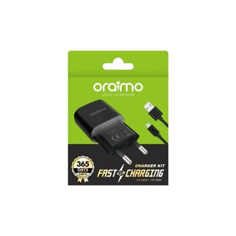Cargador Oraimo fast charge micro USB 2A V01