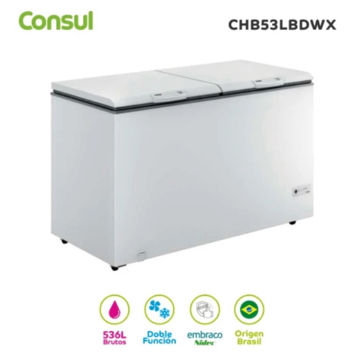 Freezer Horizontal Consul 530l Chb53 
