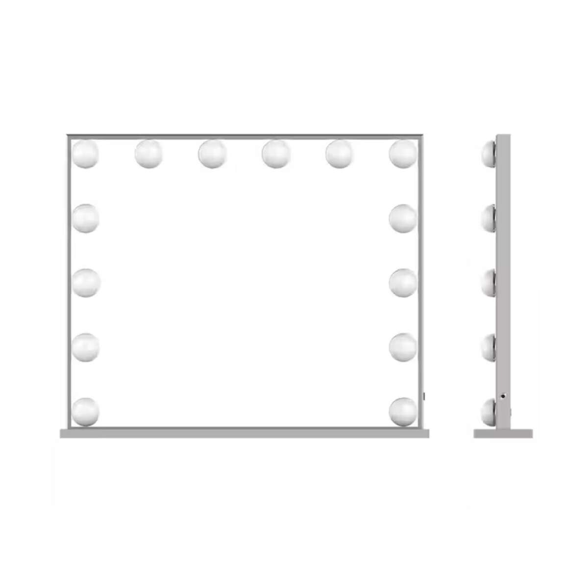 Espejo Para Maquillaje - 17 Luces Led 