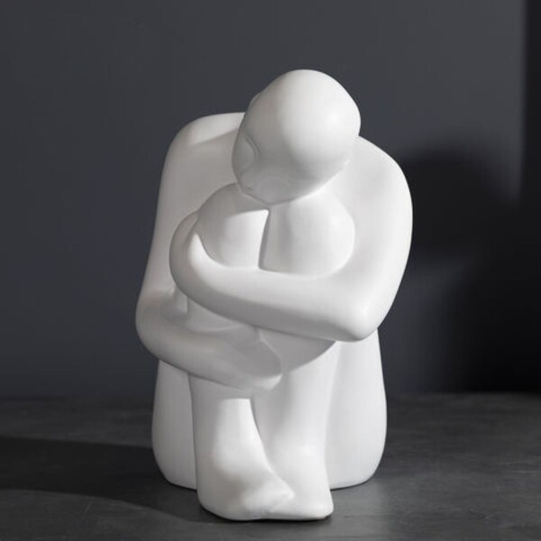 ESCULTURA HUMAN Blanco - Small
