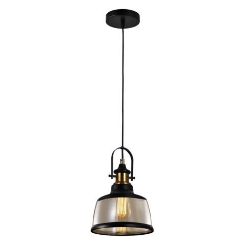 COLGANTE SOHO AMBAR NEGRO 1L E27 COLGANTE SOHO AMBAR NEGRO 1L E27