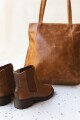 Bota caña baja Aitana Cuoio