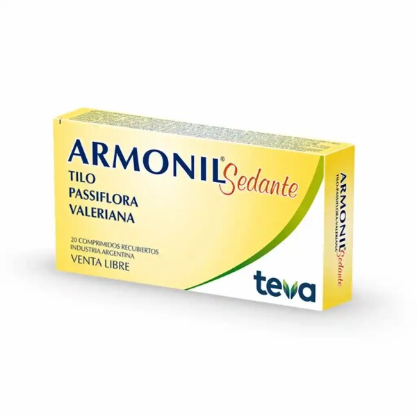 Armonil Sedante x 20 comprimidos Armonil Sedante x 20 comprimidos
