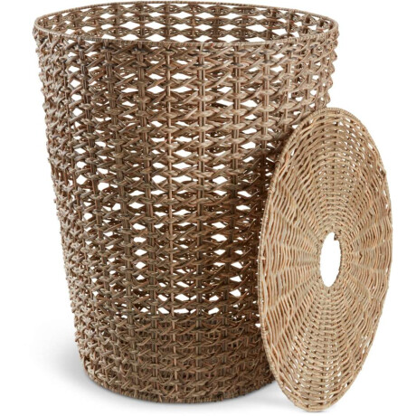 Cesta Para Ropa Curt Ø40Xa55Cm Con Tapa