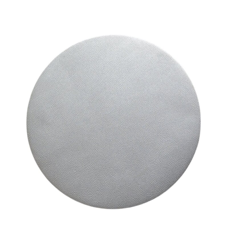 INDIVIDUAL PVC REDONDO COLOR PLATA D38CM INDIVIDUAL PVC REDONDO COLOR PLATA D38CM