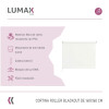 Cortina Roller Blackout Lumax 140 X 160 Cm Colores Blanco