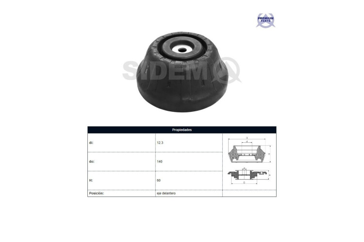 Cazoleta C/Grapodina Del Der/Izq Volks Amarok 4X2 - 4X4 11-25 Cazoleta C/Grapodina Del Der/Izq Volks Amarok 4X2 - 4X4 11-25