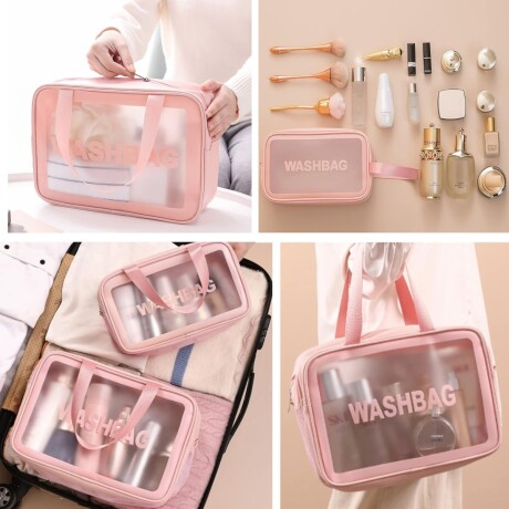 Organizador impermeable para valija WASHBAG Rosa