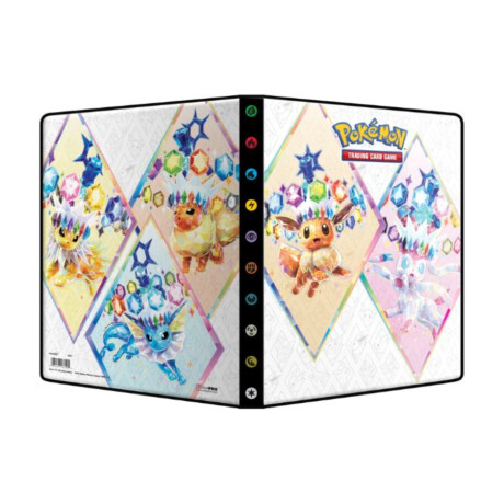 Portfolio Binder Pokemon - Escarlata y Purpura - Evoluciones Prismáticas - 9 bolsillos Portfolio Binder Pokemon - Escarlata y Purpura - Evoluciones Prismáticas - 9 bolsillos
