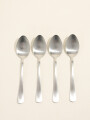 Cuchara Olivo Set 4 Un. Plateado Color Unico