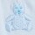 Calza Corta Toddler Niña Poolside Blue