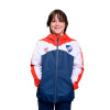 Campera Umbro Pulse Nacional de Niños - NU243013 Azul-blanco