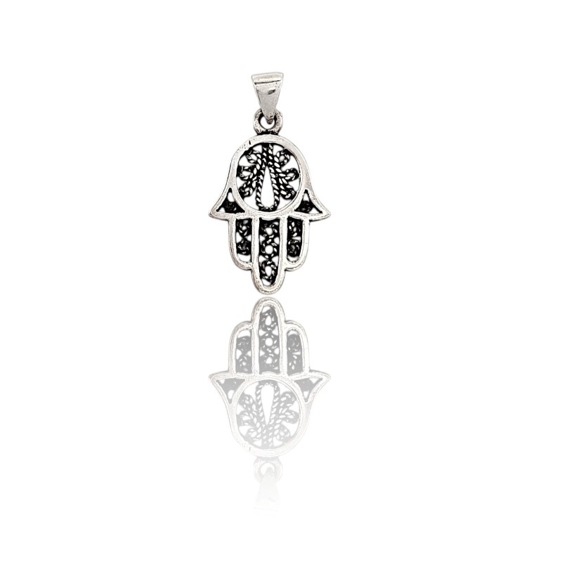 Dije Mano de Fátima- Plata 925 - Sin piedra-CP4611 sinpiedra