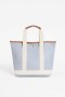 Totebag con asa corta CELESTE