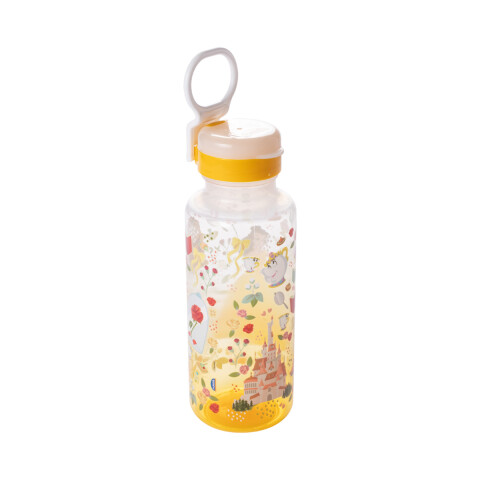 Botella Plática Relieve Princesas Disney 600 ml BELLA
