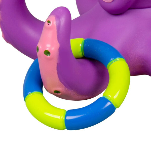Juguete Pulpo Flotador Baño Agua Playa Piscina Infantil Bebe Variante Color Violeta