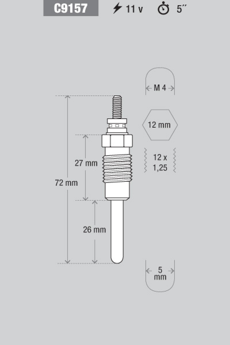 CALENTADOR RENAULT EXPRESS MEGANE CLIO TRAFIC KANGOO 1.9D11V=HC.147 	 KESSEL 