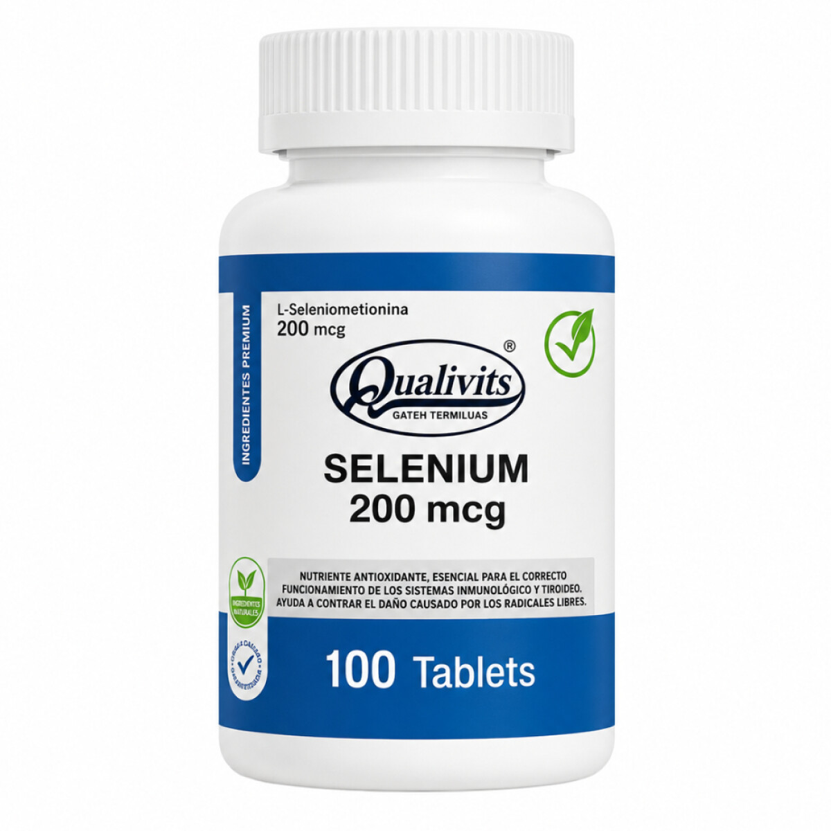 Selenium 200mcg 100 Tabletas 