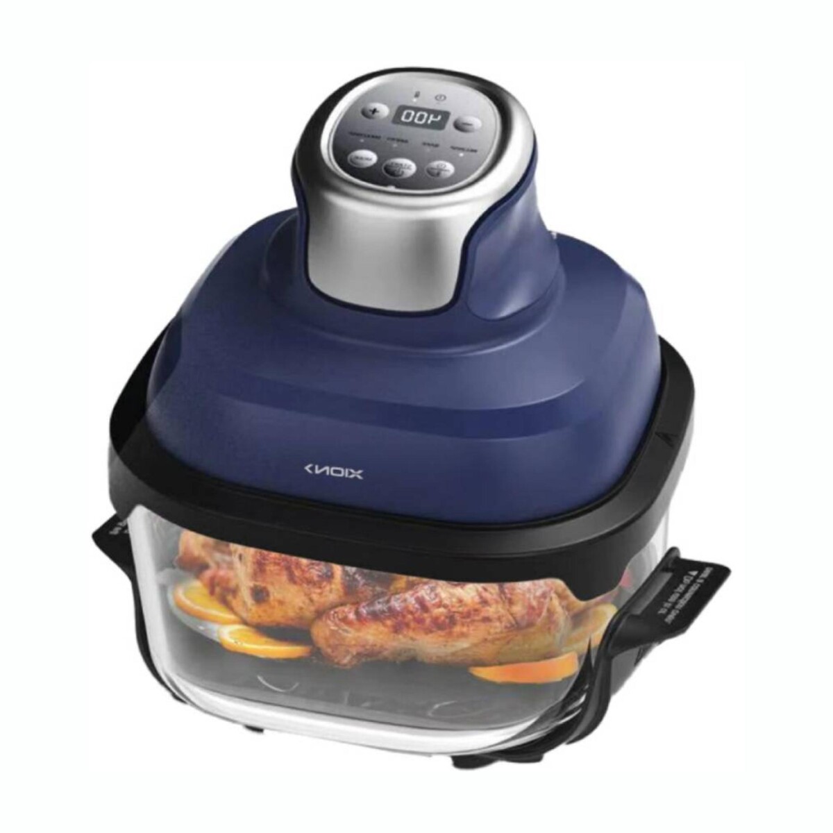 Freidora De Aire Digital XION XI-FR360 1700W Capacidad 4,5L Con Visor 360° 