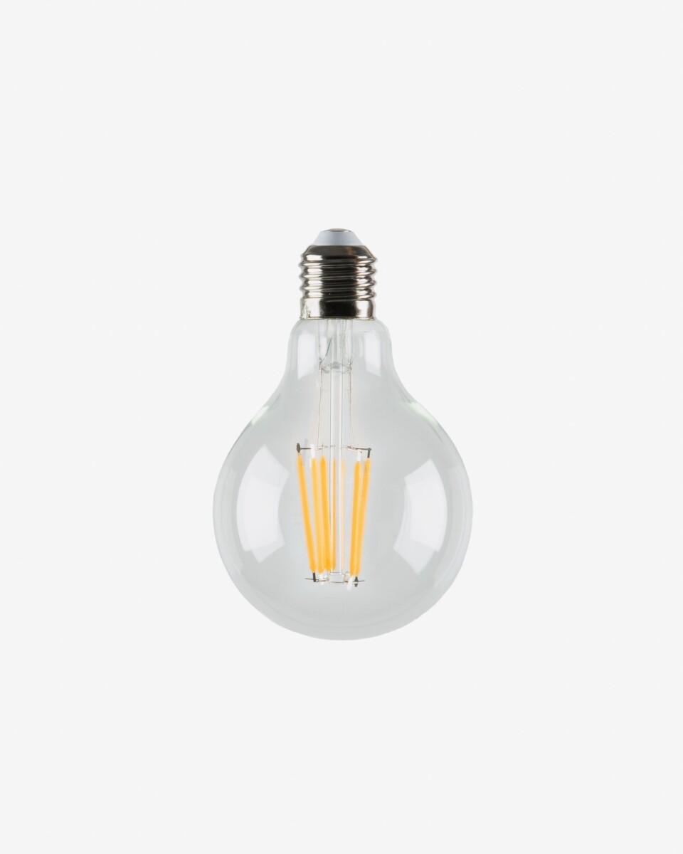 Bombilla LED Bulb E27 de 4 W y 80 mm luz cálida 