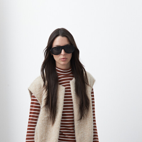 CHALECO MAGLIA Beige