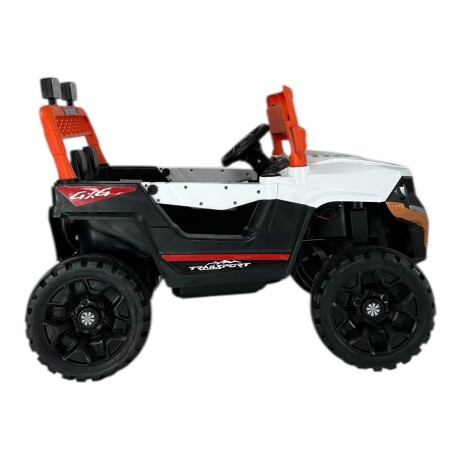 Jeep Bebesit a Batería Utv 568 BLANCO-NARANJA