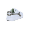Championes Mujer Diadora Knock On Blanco-Plata
