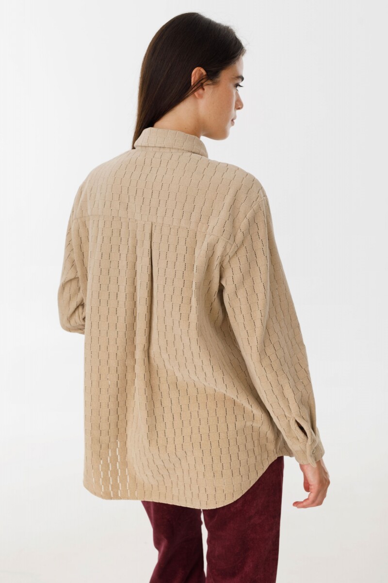Camisa Liora Beige