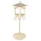 Farol Candelabro de Pie Blanco