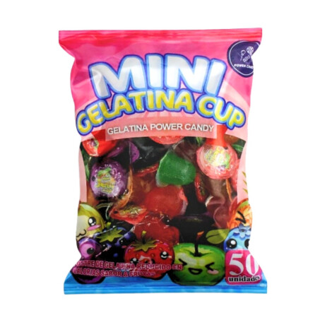 Gelatina Power Candy Cup 50U Gelatina Power Candy Cup 50U