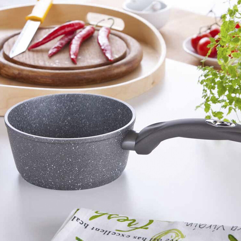 Batería de Cocina Antiadherente de 7 Piezas Selecta Granito Batería de Cocina Antiadherente de 7 Piezas Selecta Granito