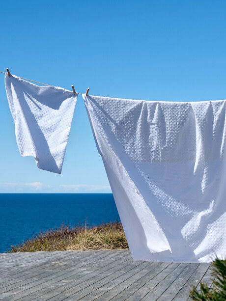 Juego funda nórdica DANA 240x220 blanco Juego funda nórdica DANA 240x220 blanco