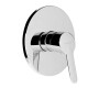 DUCHA DE EMPOTRAR MONOCOMANDO CROMO BRILLO LINEA URBAN CROMO