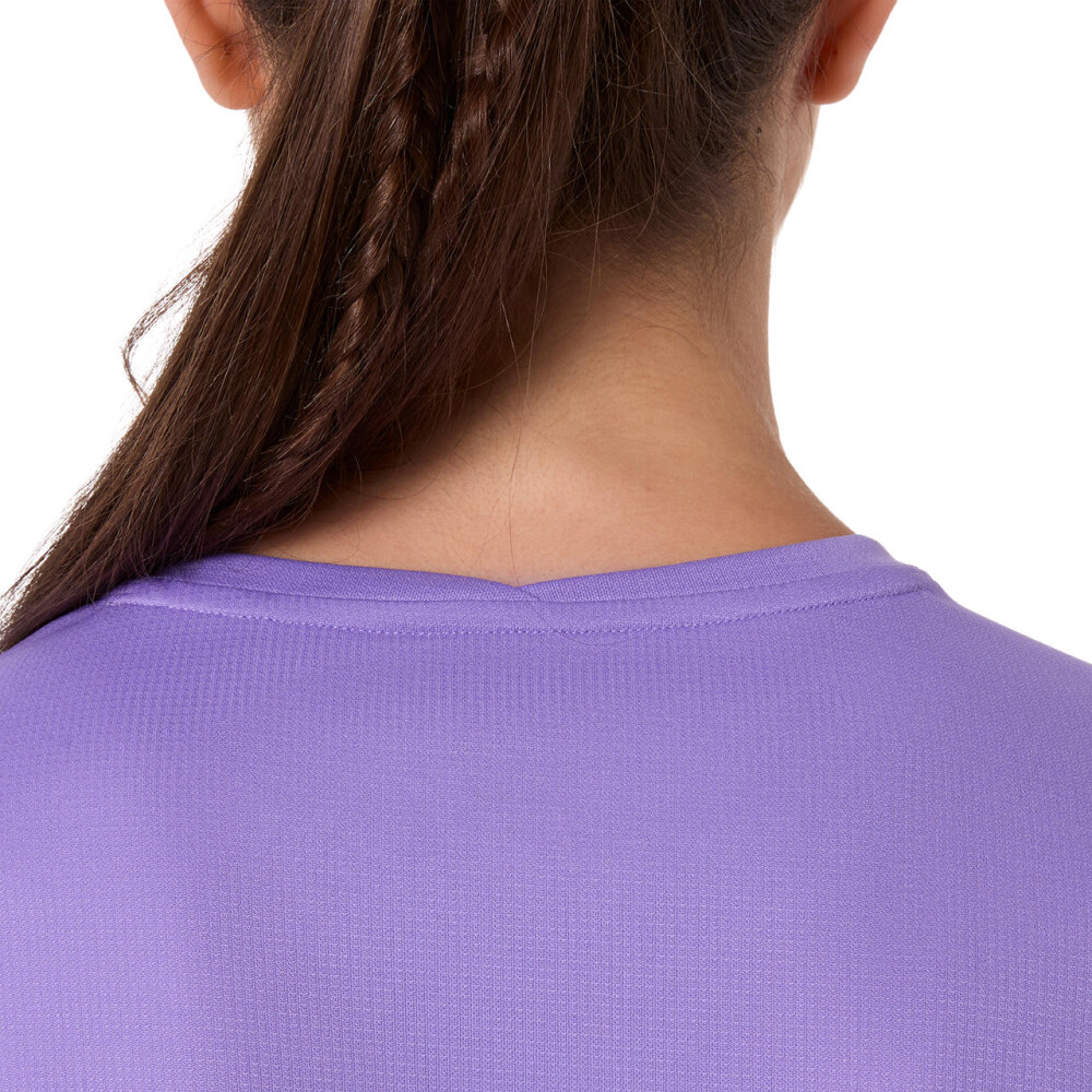 Polo Running Fujitrail Logo SS Top Mujer Amethyst