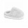 Pantufla De Felpa Peluche sintético Antideslizante Unisex Gris Claro