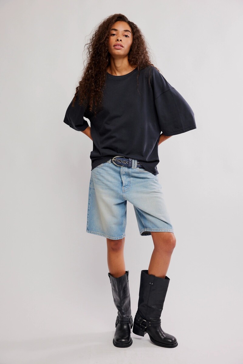 REMERA PERFECT OVERSIZED Negro
