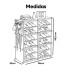 Zapatera Organizador IMBACK IBK-PLC005 | 12 Compartimentos, Compacta, Moderna y Resistente Negro Zapatera Organizador IMBACK IBK-PLC005 | 12 Compartimentos, Compacta, Moderna y Resistente Negro