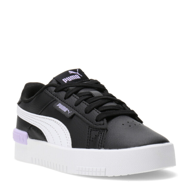 Championes de Niños Puma Jada Negro - Blanco - Violeta